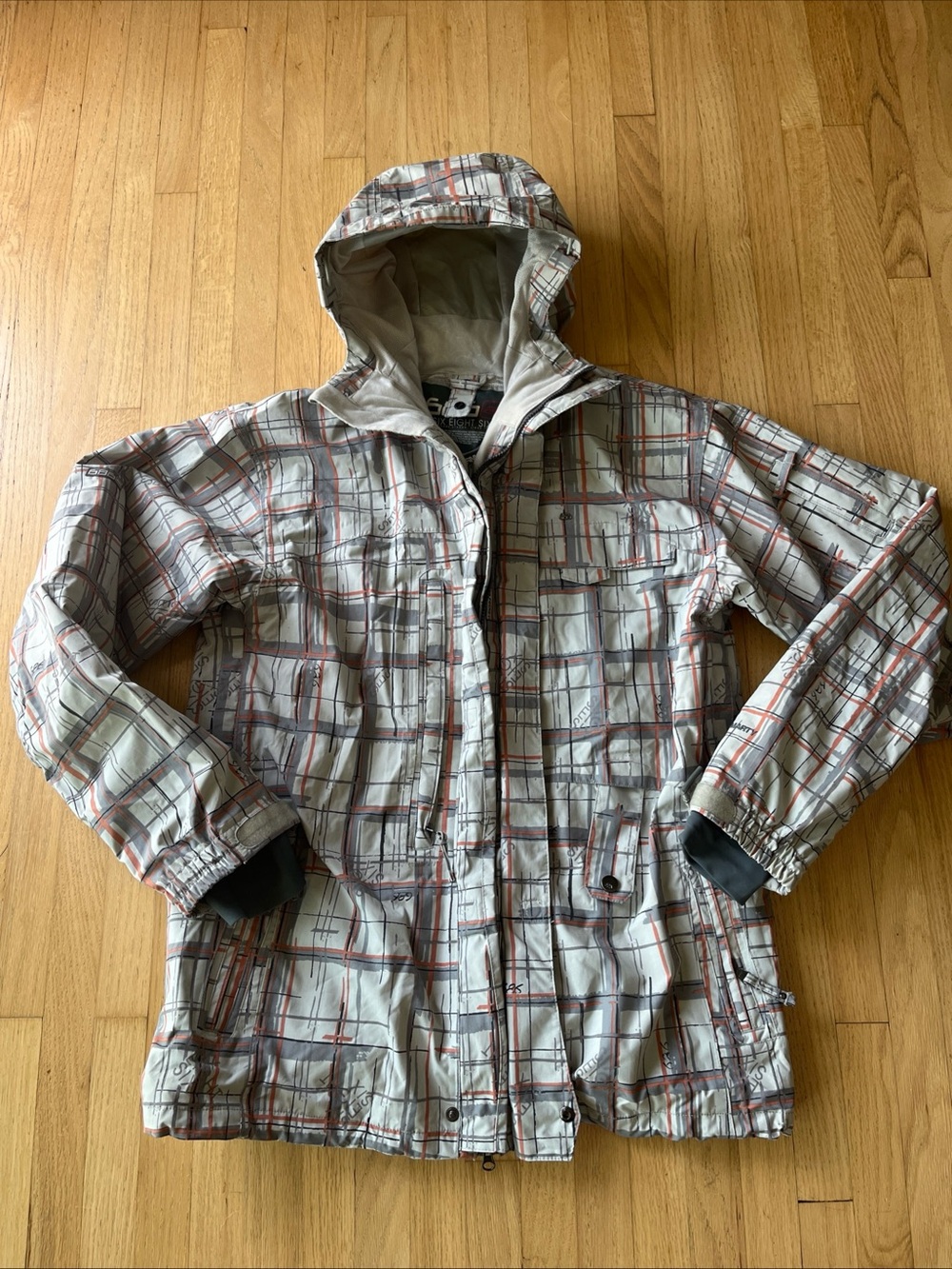 686 Smarty 3-in-1 Ski Jacket Mens Large Hooded Insulated Snowboard Skiing